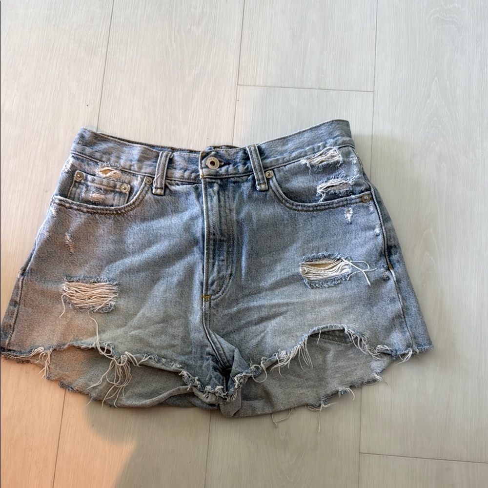 Rag and bone Distressed Denim Women Shorts